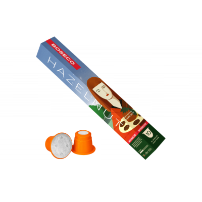 Кава в капсулах Boseco Hazelnut 10 шт Кава в капсулах Boseco Hazelnut 10 шт