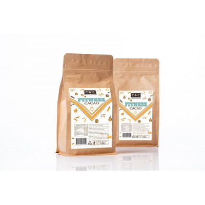 Какао-напиток С&C Chocolate and Cacao Fitness 1 кг Какао-напиток С&C Chocolate and Cacao Fitness 1 кг