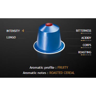 Кофе в капсулах Nespresso Vivalto Lungo Decaffeinato 10 шт Кофе в капсулах Nespresso Vivalto Lungo Decaffeinato 10 шт