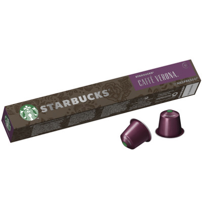 Кава в капсулах Starbucks Nespresso Caffe Verona 10 шт Кава в капсулах Starbucks Nespresso Caffe Verona 10 шт
