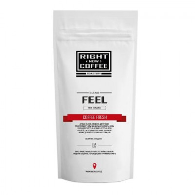 Кава в зернах Right Now Coffee Feel 1 кг Кава в зернах Right Now Coffee Feel 1 кг