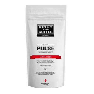 Кава в зернах Right Now Coffee Pulse 1 кг Кава в зернах Right Now Coffee Pulse 1 кг