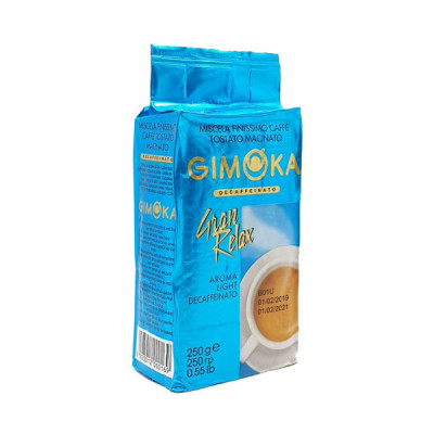 Кава мелена Gimoka Gran Relax Dec 250 г Кава мелена Gimoka Gran Relax Dec 250 г