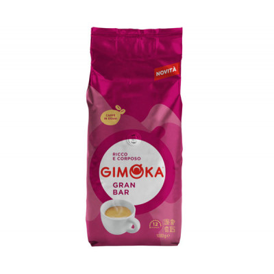 Кава в зернах Gimoka Rosso Gran Bar 1 кг Кава в зернах Gimoka Rosso Gran Bar 1 кг