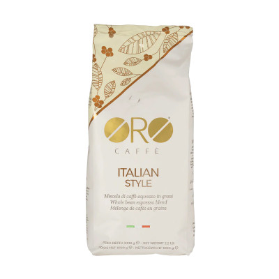 Кава в зернах Oro Caffe Italian Style 1 кг Кава в зернах Oro Caffe Italian Style 1 кг
