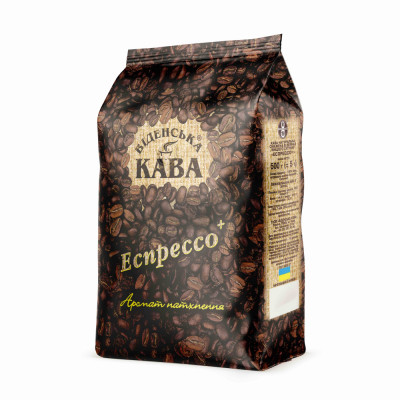 Кава в зернах Віденська Кава Еспресо + 500 г Кава в зернах Віденська Кава Еспресо + 500 г