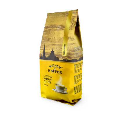 Coffee Beans Videnska Kava Lvivska Family 1 kg Coffee Beans Videnska Kava Lvivska Family 1 kg