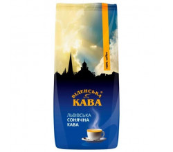 Кофе в зернах Віденська Кава Львівська Сонячна 250 г