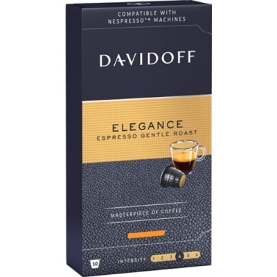 Кава в капсулах Davidoff Nespresso Elegance 10 шт Кава в капсулах Davidoff Nespresso Elegance 10 шт