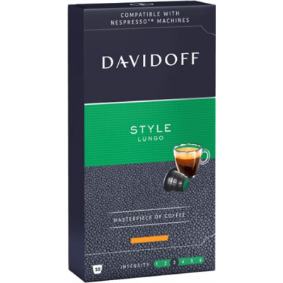 Кава в капсулах Davidoff Nespresso Style 10 шт Кава в капсулах Davidoff Nespresso Style 10 шт