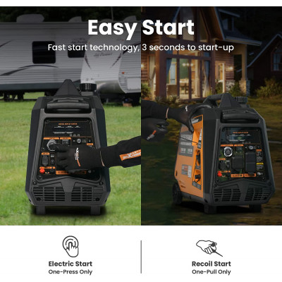 Инверторный генератор Maxpeedingrods MXR3500S DualFuel (газ/бензин), 3,2/3,5 кВт Инверторный генератор Maxpeedingrods MXR3500S DualFuel (газ/бензин), 3,2/3,5 кВт