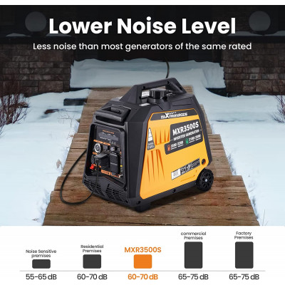 Инверторный генератор Maxpeedingrods MXR3500S DualFuel (газ/бензин), 3,2/3,5 кВт Инверторный генератор Maxpeedingrods MXR3500S DualFuel (газ/бензин), 3,2/3,5 кВт