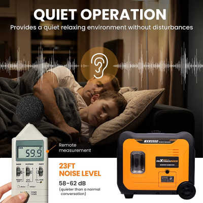 Инверторный генератор Maxpeedingrods MXR5500, 5.0/5.5 кВт Инверторный генератор Maxpeedingrods MXR5500, 5.0/5.5 кВт