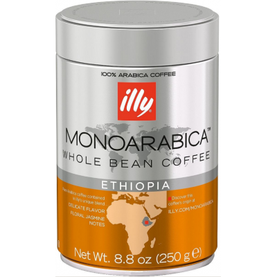 Coffee beans Illy Ethiopia Monoarabica 250g Coffee beans Illy Ethiopia Monoarabica 250g