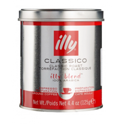 Ground coffee Illy Classico 125 g Ground coffee Illy Classico 125 g