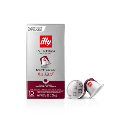 Кава в капсулах Illy Nespresso Espresso Intenso 10 шт Кава в капсулах Illy Nespresso Espresso Intenso 10 шт
