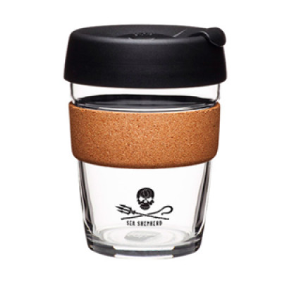 Чашка KeepCup Medium Brew Sea Shepherd Cork 340 мл Чашка KeepCup Medium Brew Sea Shepherd Cork 340 мл