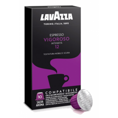 Кофе в капсулах Lavazza Nespresso Espresso Vigoroso 10 шт Кофе в капсулах Lavazza Nespresso Espresso Vigoroso 10 шт