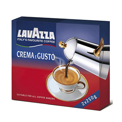 Ground coffee Lavazza Crema е Gusto Classico 2x250 g Ground coffee Lavazza Crema е Gusto Classico 2x250 g