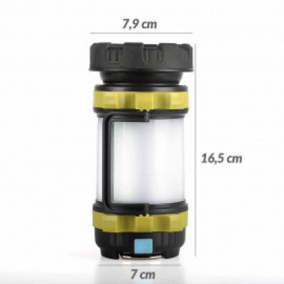 KRAFT&DELE kd1240 LED rechargeable floodlight with power bank 8000mAh 1000 lm KRAFT&DELE kd1240 LED rechargeable floodlight with power bank 8000mAh 1000 lm