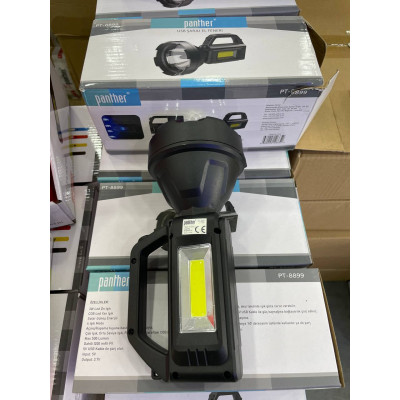 Spotlight LED Panther PT-8899 with solar panel and Power Bank Spotlight LED Panther PT-8899 with solar panel and Power Bank