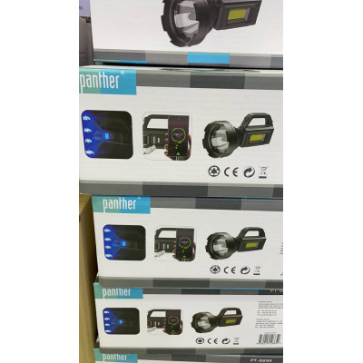 Spotlight LED Panther PT-8899 with solar panel and Power Bank Spotlight LED Panther PT-8899 with solar panel and Power Bank