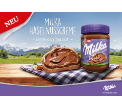 Шоколадная паста Milka Hazelnut Creme 600 г