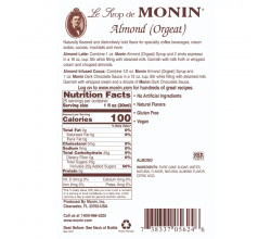 Monin Almond Syrup 700 ml