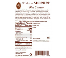 Monin Blue Curacao Syrup 700 ml