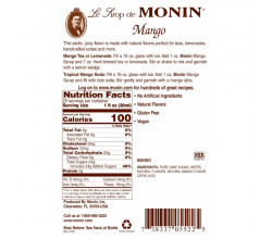 Monin Mango Syrup 700 ml