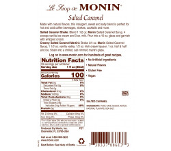 Monin Salted Caramel Syrup 1 l