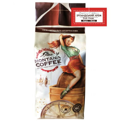 Кава в зернах Montana Coffee Ірландський Крем 500 г Кава в зернах Montana Coffee Ірландський Крем 500 г
