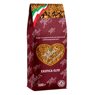 Кава розчинна Nero Aroma Exotica Elite 500 г Кава розчинна Nero Aroma Exotica Elite 500 г