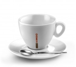Чашка Kimbo cappuccino с блюдцем