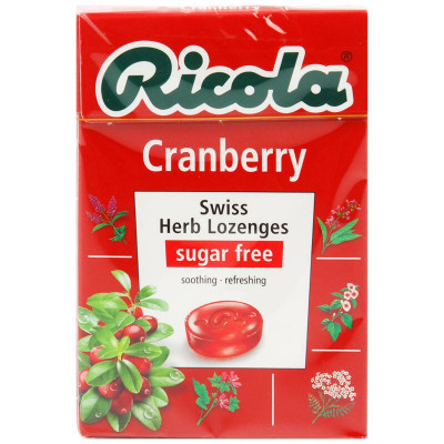 Леденцы Ricola Cranberry Леденцы Ricola Cranberry