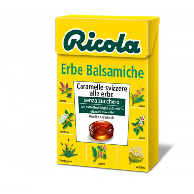 Льодяники Ricola Erbe Balsamiche Льодяники Ricola Erbe Balsamiche