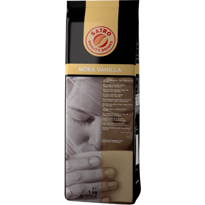 Розчинне капучино Satro Moka Vanilla 1 кг Розчинне капучино Satro Moka Vanilla 1 кг