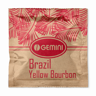 Coffee pods Gemini Brazil Yellow Bourbon 100 pcs Coffee pods Gemini Brazil Yellow Bourbon 100 pcs