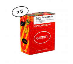 Дрип-кофе Gemini Drip Peru Amazonas Organic 5 шт