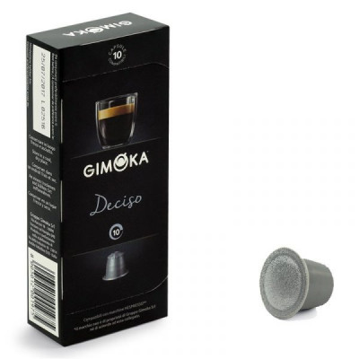 Кофе в капсулах GIMOKA Deciso 10 шт Кофе в капсулах GIMOKA Deciso 10 шт