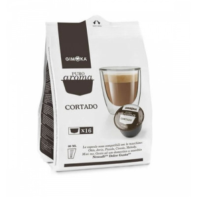 Кава в капсулах Gimoka Cortado 16 шт Кава в капсулах Gimoka Cortado 16 шт