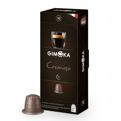 Кава в капсулах Gimoka Cremoso 10 шт Кава в капсулах Gimoka Cremoso 10 шт