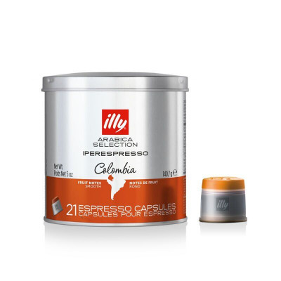 Coffee capsules Illy IperEspresso Colombia Monoarabica 21 pcs Coffee capsules Illy IperEspresso Colombia Monoarabica 21 pcs