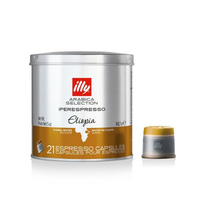 Coffee capsules Illy IperEspresso Ethiopia Monoarabica 21 pcs Coffee capsules Illy IperEspresso Ethiopia Monoarabica 21 pcs