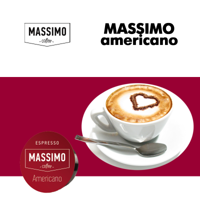 Кава в капсулах Massimo Americano (Lavazza Blue) 100 шт Кава в капсулах Massimo Americano (Lavazza Blue) 100 шт