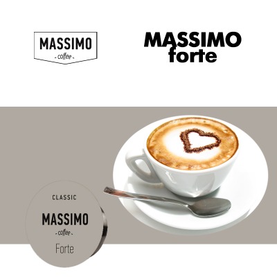Кава в капсулах Massimo Forte (Lavazza Firma) 100 шт Кава в капсулах Massimo Forte (Lavazza Firma) 100 шт