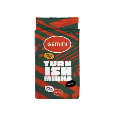 Кава мелена Gemini Turkish 250 г Кава мелена Gemini Turkish 250 г