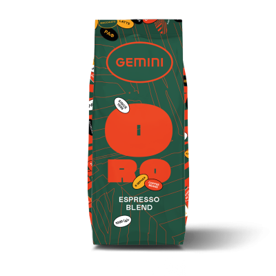 Кава в зернах Gemini Espresso ORO 1 кг Кава в зернах Gemini Espresso ORO 1 кг