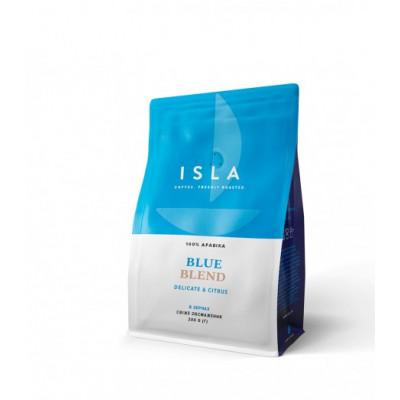 Кава в зернах Isla Blue Blend 200 г Кава в зернах Isla Blue Blend 200 г