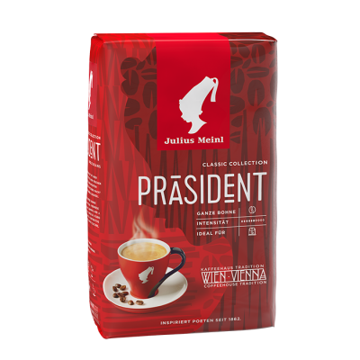 Кава в зернах Julius Meinl President Mahlkaffee 250 г Кава в зернах Julius Meinl President Mahlkaffee 250 г